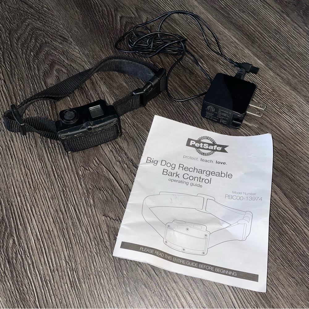 PetSafe Big Dog rechargeable bark collar